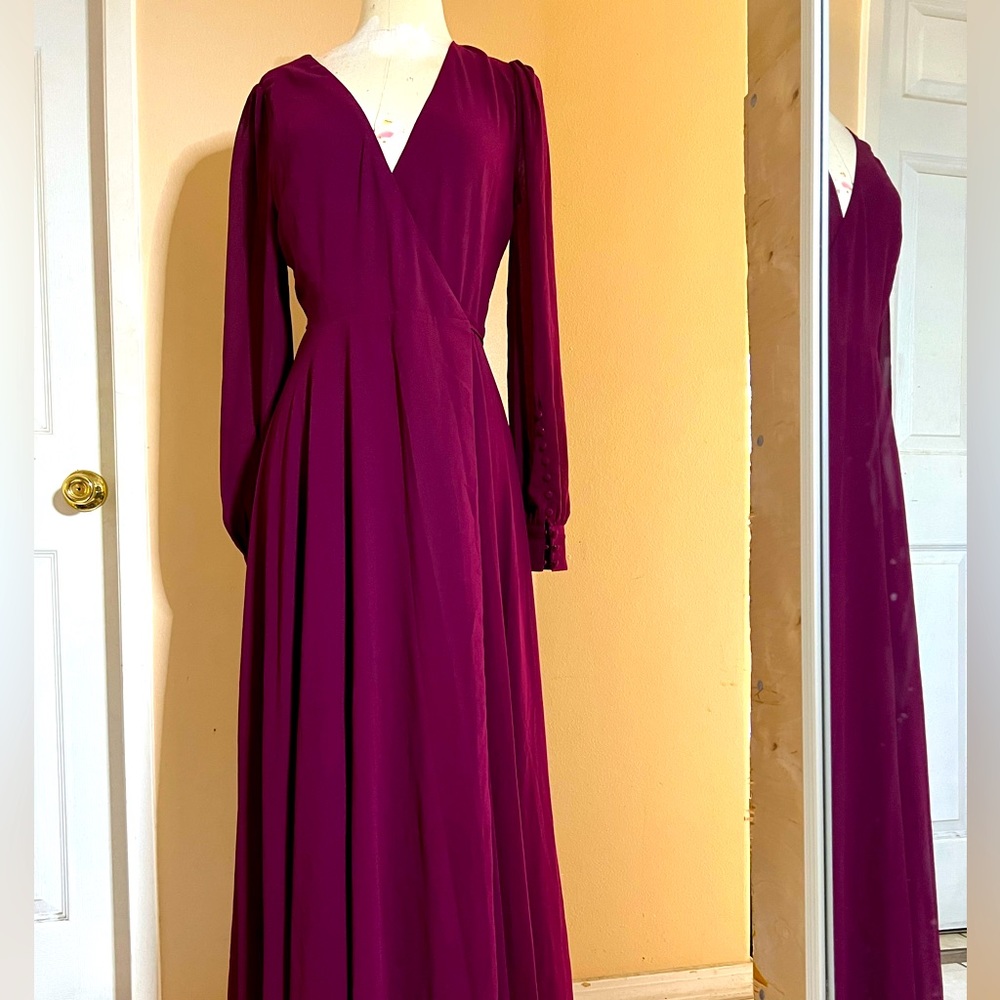 Long dress handmade